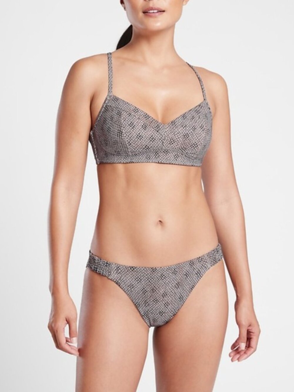 Athleta Sculpted Capri Bikini Set XS